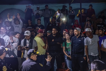 Oficiales de la Policía Nacional