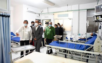 El gobernador Cuauhtémoc Blanco recorre