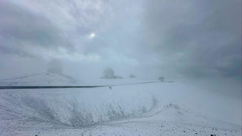 La zona de la cumbre