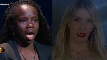 Carmiña reapareció en la casa