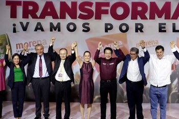 Marcelo Ebrard no acudió a