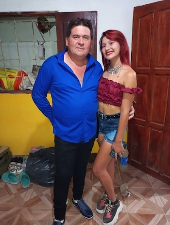 Las imágenes que compartió Martín