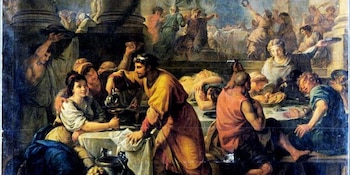 "Saturnalia" (1783), pintura de Antoine