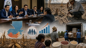 Diputados de la Comisión de Seguridad Alimentaria cuestionan la demora del Gobierno ante la emergencia alimentaria por la sequía en Guatemala