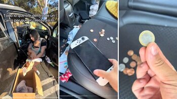 Limpiadora de coches exhibe todo