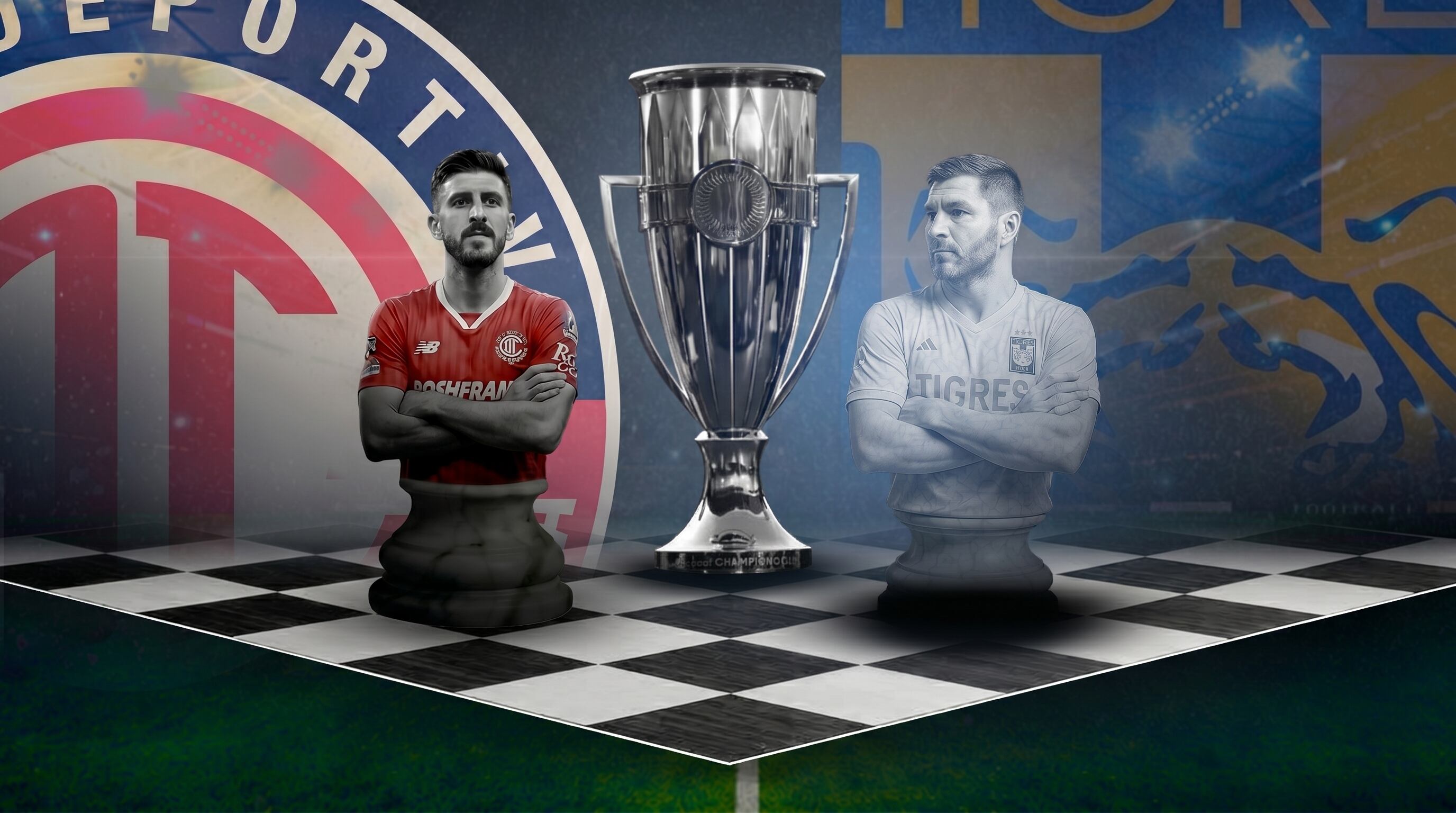 La final anticipa un duelo electrizante, con Paulinho liderando la tabla de goleo y André-Pierre Gignac al frente de los felinos. (Imagen Ilustrativa Infobae)