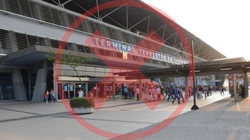 El Terminal terrestre de Guayaquil