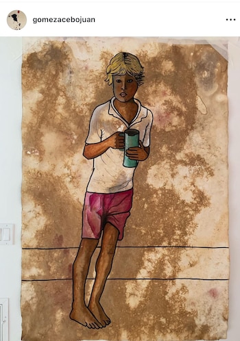 Pintura de Juan Gómez-Acebo en