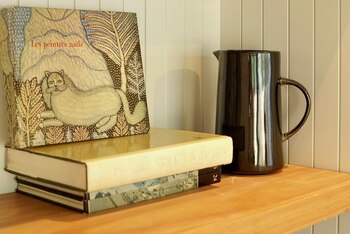 Rincón decorado especialmente para Mery