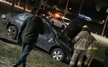 El siniestro ocurrió el lunes por la noche en la intersección de la Ruta Provincial 44 y calle Gaucho Rivero, en el acceso al barrio San Cayetano de Federación