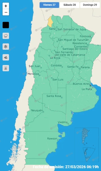 mapa alerta