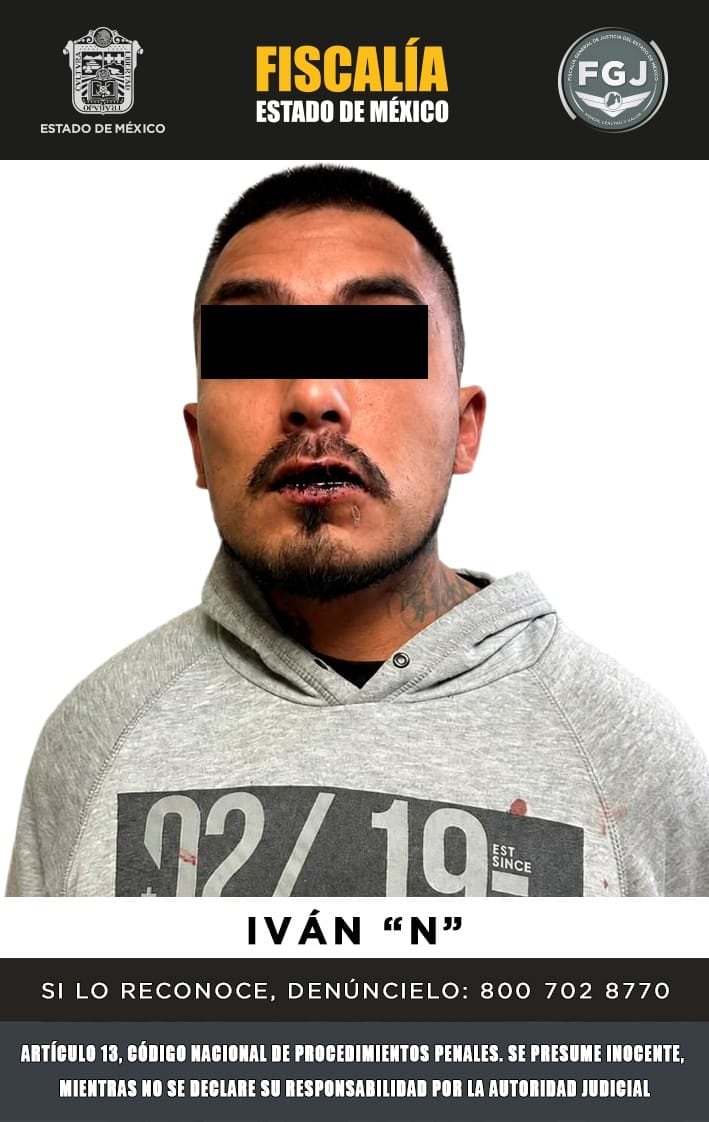 Detención Feminicidio Teoloyucan Edomex FGJEM