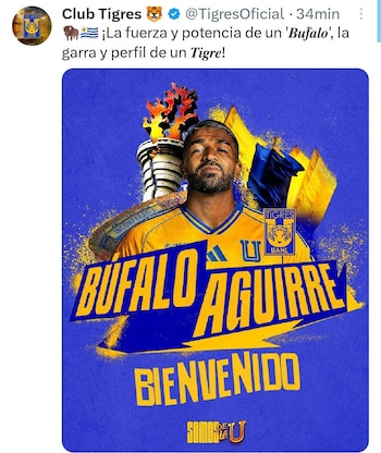 El Club Tigres le dio