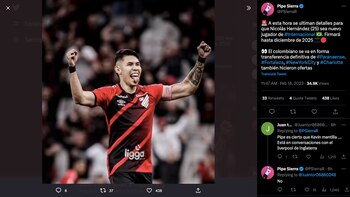 Nicolás Hernández está en la