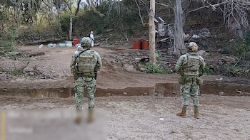 Siete presuntos integrantes de Los