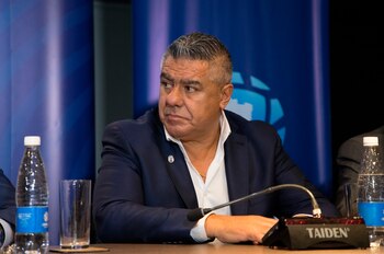 El presidente de la Asociación de Fútbol Argentino (AFA), Claudio Tapia. (EFE/Nathalia Aguilar/Archivo)