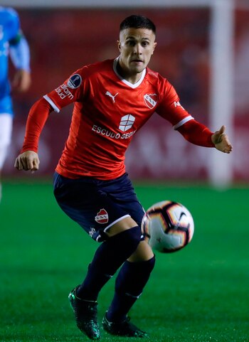 Fabricio Bustos de Independiente. EFE/Juan