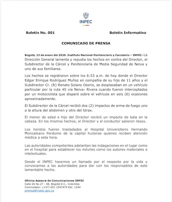 La agresión armada, ocurrida al