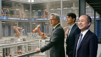 Jensen Huang, Robin Li y