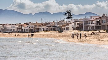 Playa de Pau-Pi, en Oliva.