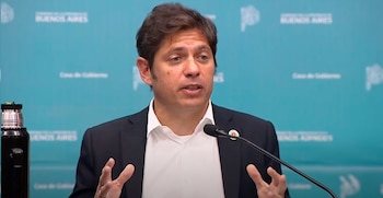 Axel Kicillof habló tras la decisión de que la planta de GNL no se instale en Bahía Blanca sino en Río Negro
Axel Kicillof habló tras la decisión de que la planta de GNL no se instale en Bahía Blanca sino en Río Negro