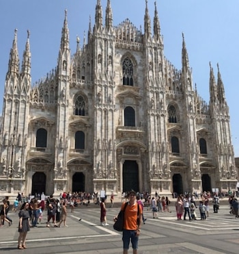 Siempre llevaba ropa de diseñador