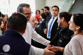 El Canciller de Ecuador recibió