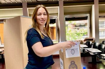 Así votó María Eugenia Vidal