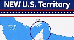 Un mapa y una leyenda categórica: el mensaje de Donald Trump a Irán sobre el estrecho de Ormuz