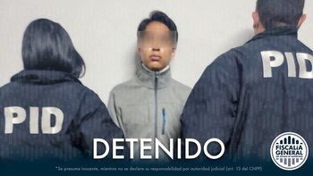 Detuvieron a Luis “N” por