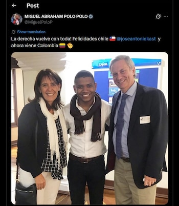 Miguel Polo Polo felicitó