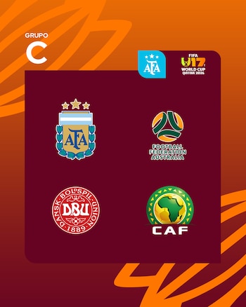 El Grupo C que integrará la selección argentina Sub 17 en el Mundial de Qatar (AFA)