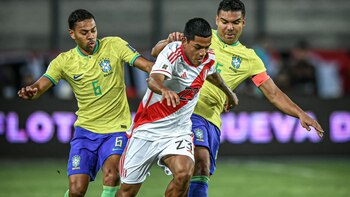 Joao Grimaldo debutó contra Brasil