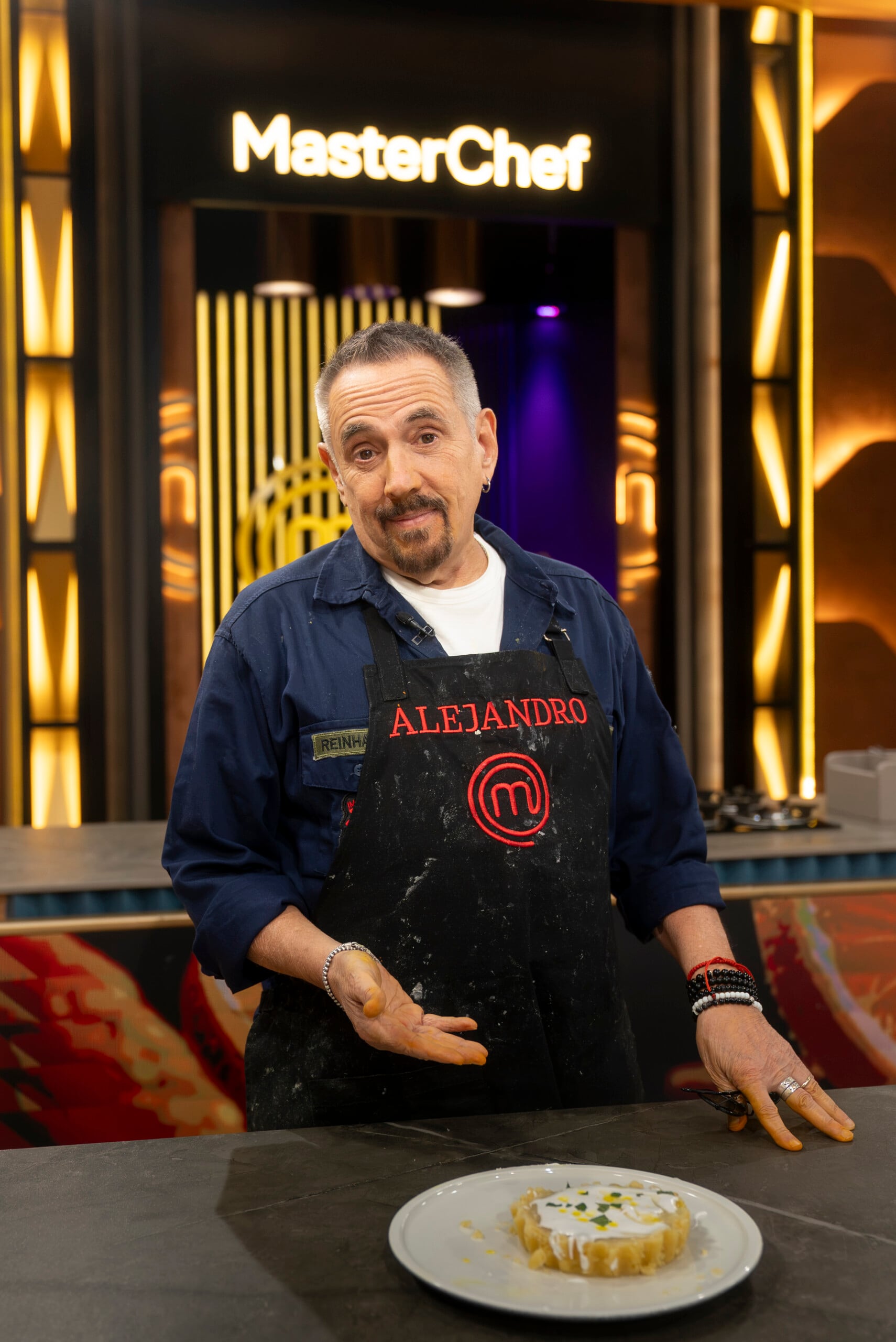 La consigna de la gala consistió en la elaboración de un lemon pie completo en el plazo de una hora (Prensa Telefe)