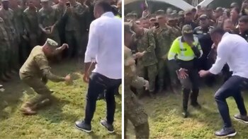El militar perdió la batalla