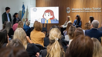 El Ministerio Público Tutelar porteño presentó material audiovisual creado para ayudar a menores que deben declarar en Cámara Gesell