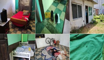 Las fotos del allanamiento en