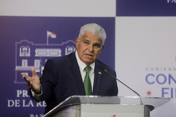 El presidente de Panamá, José