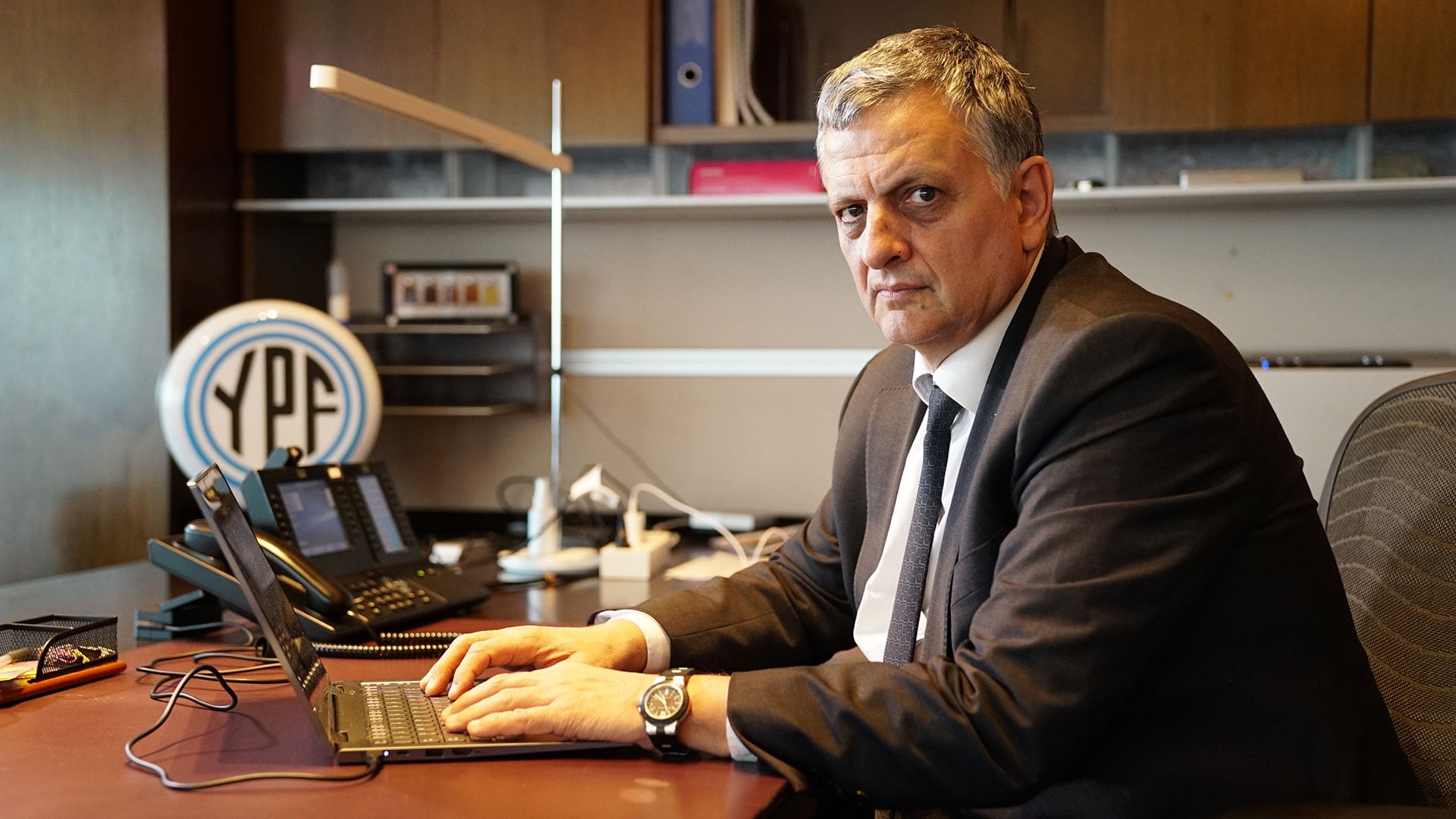 Marín aseguró que el fallo de Preska no afectará el precio de la nafta (Alejandro Beltrame)