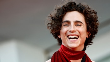 El actor francoestadounidense, Timothée Chalamet,