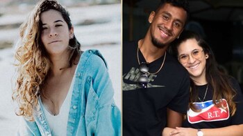 Andrea Cordero, esposa de Renato