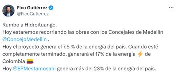 El alcalde visitó la central