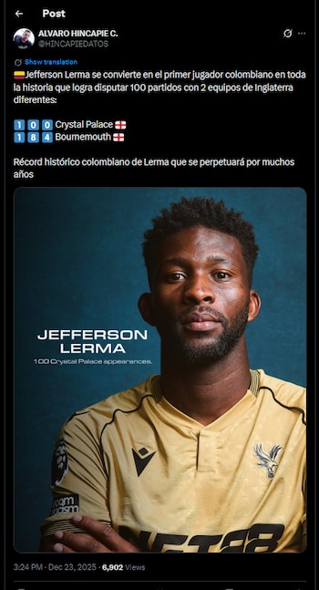 El estadígrafo reseñó que Lerma