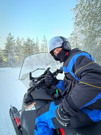 La pareja cumplió el sueño
