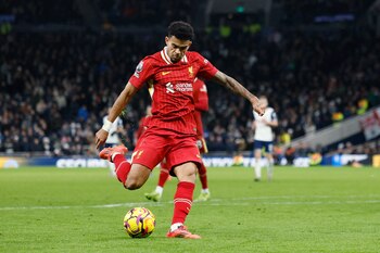 Luis Díaz al momento de