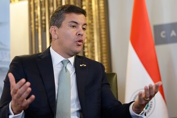 Santiago Peña, presidente de Paraguay