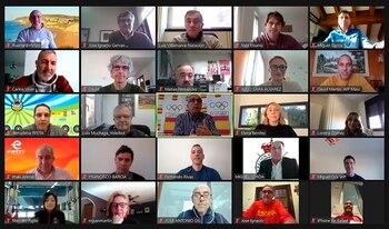 27/01/2021 JJ.OO.- Blanco se reúne