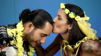 Christopher Gianotti y Úrsula Boza