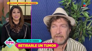 Entre lágrimas, el actor compartió