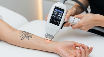 Según Mayo Clinic, la eliminación de tatuajes es un procedimiento médico que puede realizarse por motivos de arrepentimiento, cambios en la imagen o complicaciones como alergias o infecciones - crédito Visuales IA